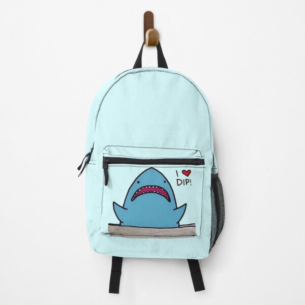 Item preview, I Love Dip Shark Ocean Snack Cartoon designed and sold by ChristinasMess.