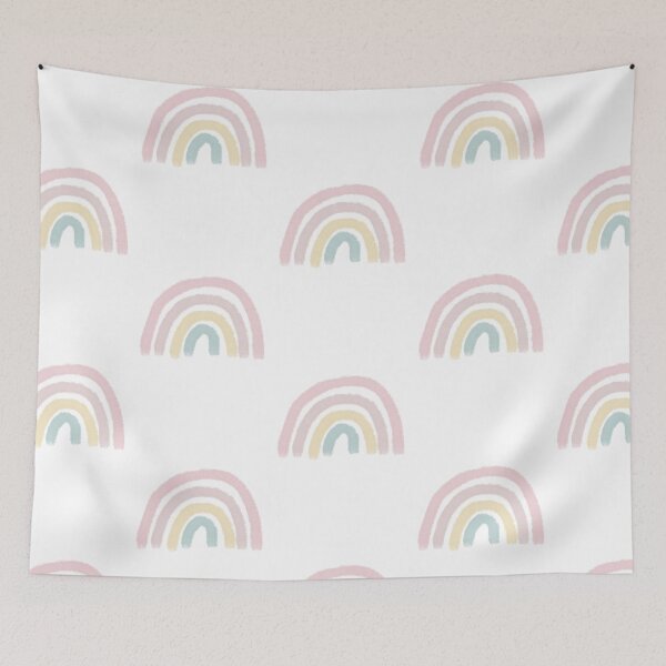 Item preview, Pastel rainbow print  designed and sold by ZRGraphics.