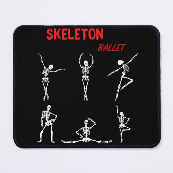 Item preview, Halloween skeleton dance illustration white designed and sold by MomoDesigns-Ger.
