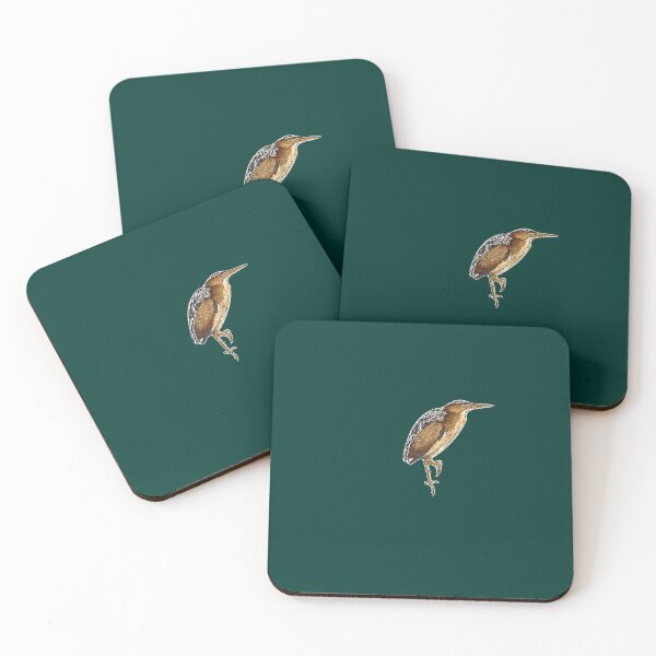 Item preview,  White Alternate Print Painting Design of a Least Bittern designed and sold by designsasstultd.