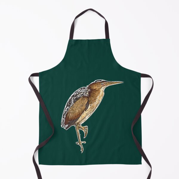 Item preview, White Alternate Print Painting Design of a Least Bittern designed and sold by designsasstultd.