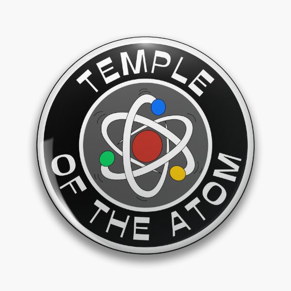 Item preview, Temple Of The Atom designed and sold by MojaveTradePost.