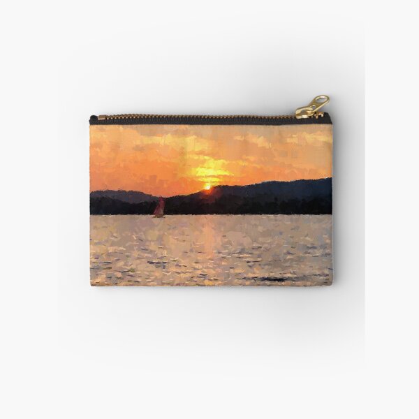 Item preview, Sunset Sail on Newfound Lake New Hampshire Painting designed and sold by jjomally1.