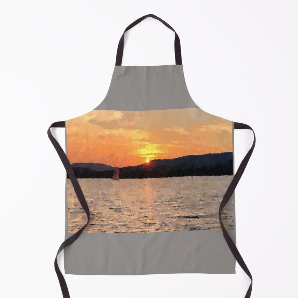 Item preview, Sunset Sail on Newfound Lake New Hampshire Painting designed and sold by jjomally1.