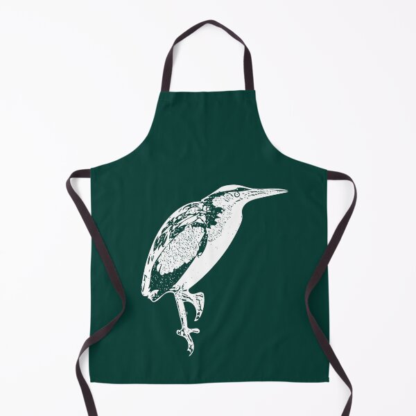 Item preview, White Print Painting Design of a Least Bittern designed and sold by designsasstultd.