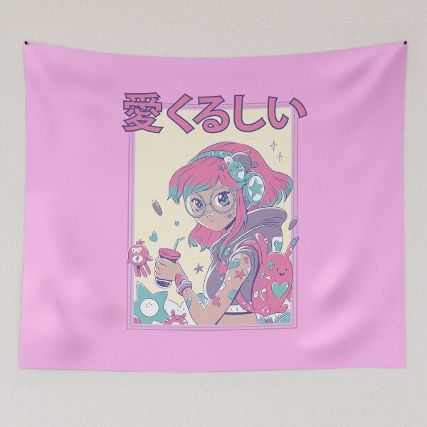 Item preview, Cute Anime Girl designed and sold by bennetthuskers.