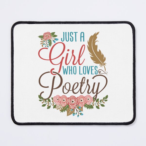 Item preview, Just a Girl Who Loves Poetry  designed and sold by jaygo.