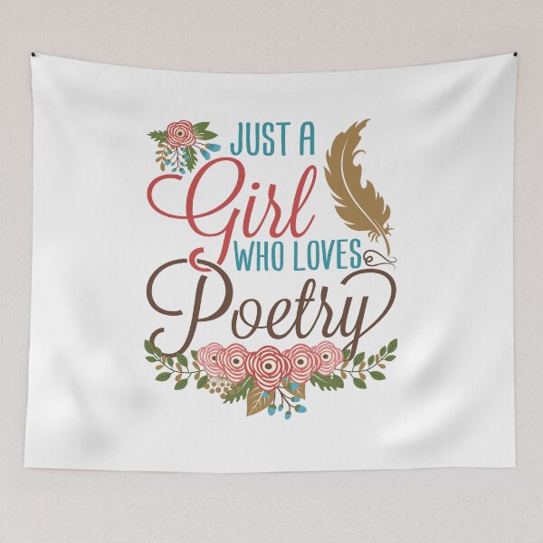Item preview, Just a Girl Who Loves Poetry  designed and sold by jaygo.