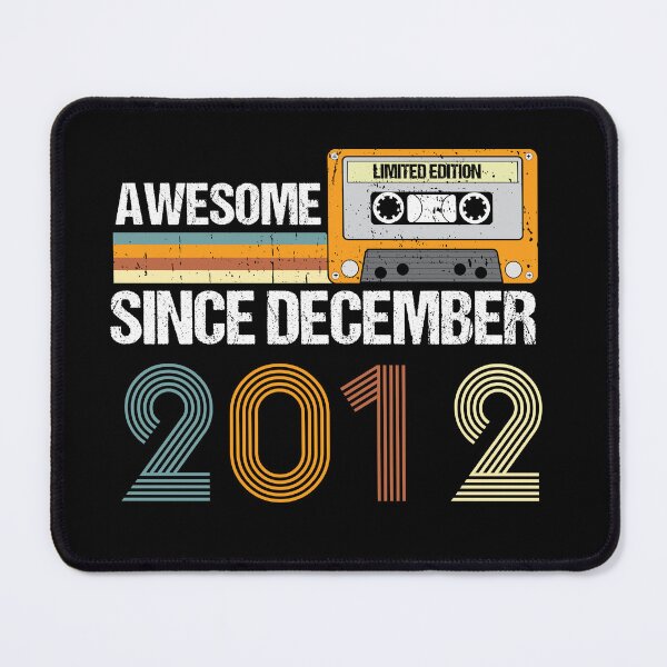 Item preview, Awesome Since December 2012 | 10th Birthday Gifts | 10 Years Old Gifts designed and sold by AMINE  ★★★★★.