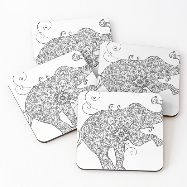 Item preview, Trendy Elephant Tribal - Indian Elephant Mandala Tribal designed and sold by best-tshirtss.