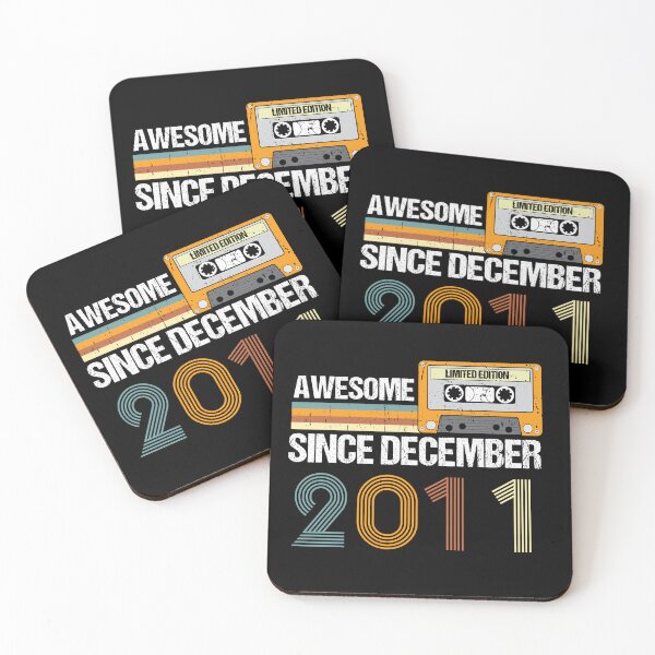 Item preview, Awesome Since December 2011 | 11th Birthday Gifts | 11 Years Old Gifts designed and sold by AMINE  ★★★★★.