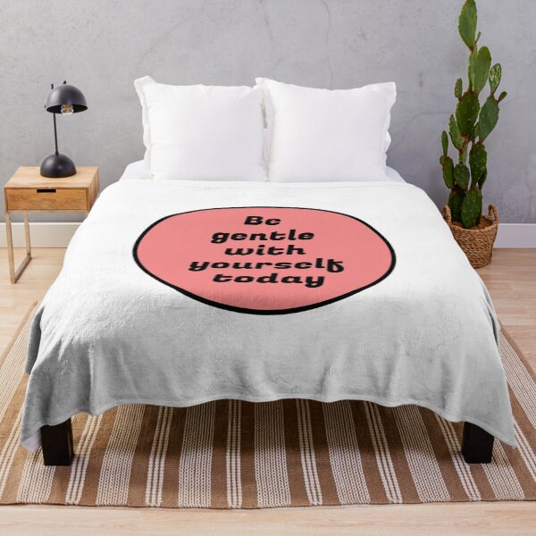Item preview, Be gentle with yourself today - pastel red designed and sold by Inspirationmotivation.