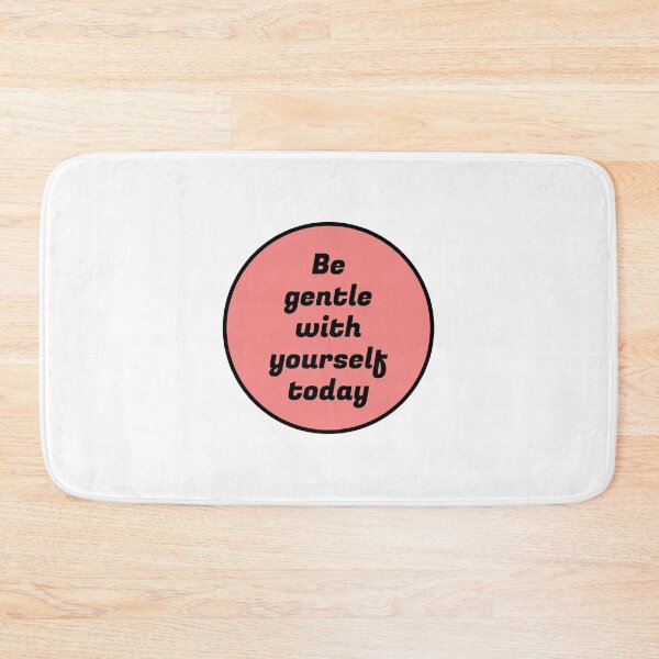 Item preview, Be gentle with yourself today - pastel red designed and sold by Inspirationmotivation.