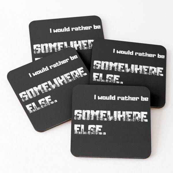 Item preview, I would rather be somewhere else designed and sold by Fab Art DESIGN LAB.