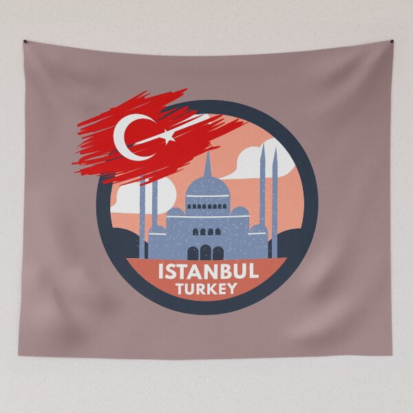 Item preview, Istanbul Turkey Travel designed and sold by ArtOfStars.