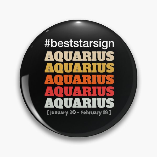 Item preview, Best Star Sign Aquarius T-Shirt  designed and sold by MyStarSign.