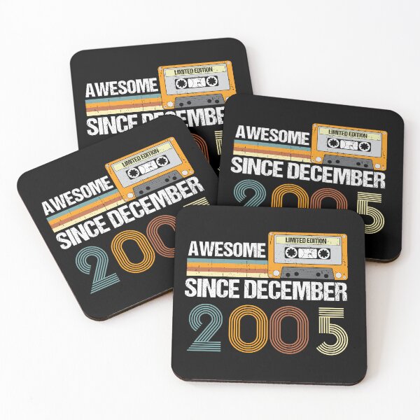 Item preview, Awesome Since December 2005 | 17th Birthday Gifts | 17 Years Old Gifts designed and sold by AMINE  ★★★★★.