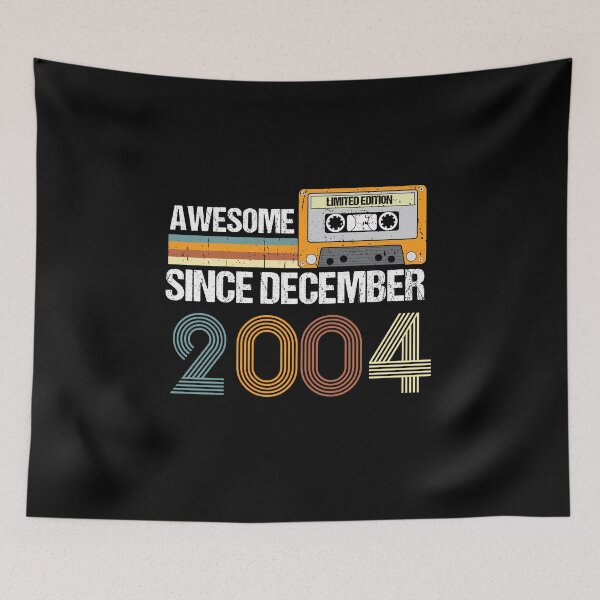 Item preview, Awesome Since December 2004 | 18th Birthday Gifts | 18 Years Old Gifts designed and sold by AMINE  ★★★★★.
