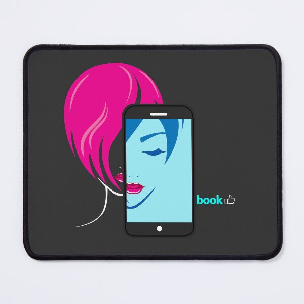 Item preview, Black Lady Face-Book designed and sold by IDEZIGN2017.