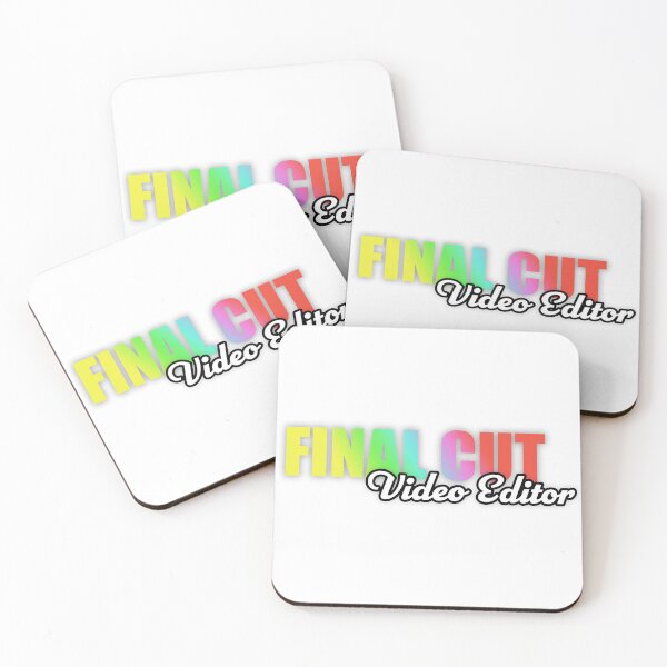 Item preview, Final Cut Pro Video Editor Gift Design designed and sold by johnthevideoguy.