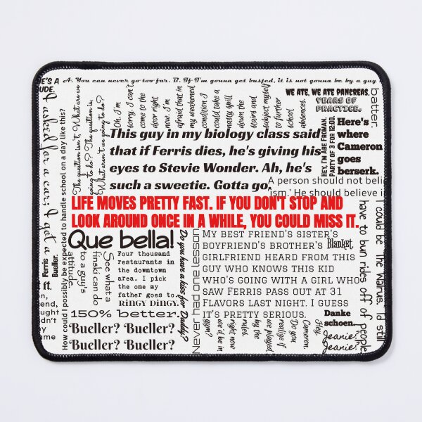 Item preview, Ferris Bueller Movie Quotes designed and sold by peterparker321.