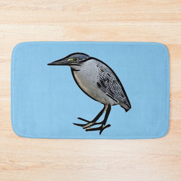 Item preview, Black Alternate Print Painting Design of a Striated Heron  designed and sold by designsasstultd.