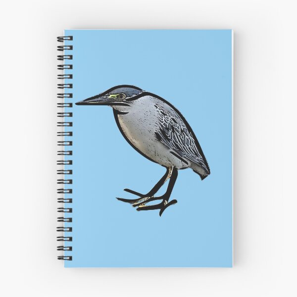 Item preview, Black Alternate Print Painting Design of a Striated Heron  designed and sold by designsasstultd.