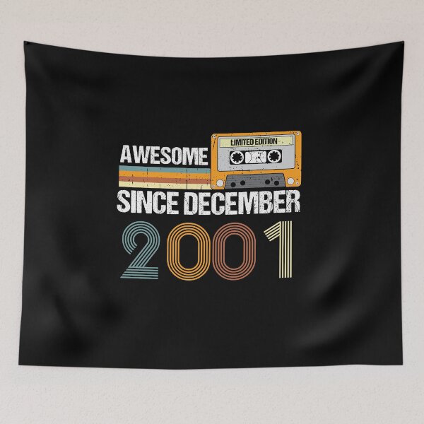 Item preview, Awesome Since December 2001 | 21th Birthday Gifts | 21 Years Old Gifts designed and sold by AMINE  ★★★★★.