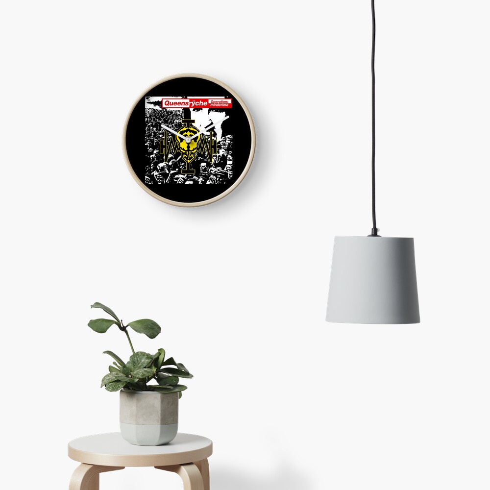 Queensryche Operation Mindcrime Album Cover Clock