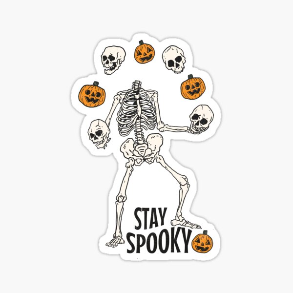 Dancing Skeleton Sticker For Sale By Alamimode Redbubble