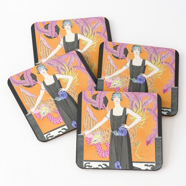Item preview, The Merciless Beautiful Lady vintage fashion illustration by George Barbier  designed and sold by lucyshome.