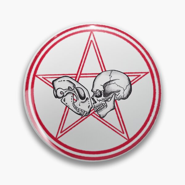 Item preview, Pentagram skulls designed and sold by ArtistryUnknown.