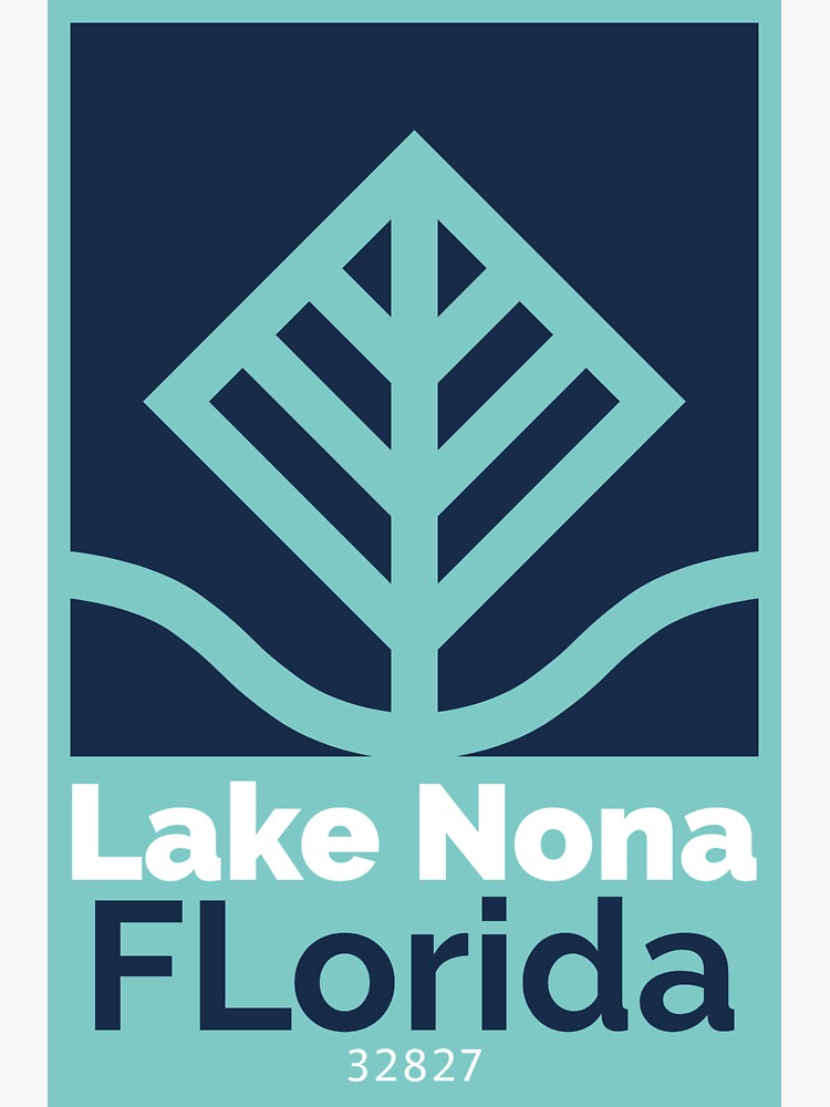 "Lake Nona Florida" Sticker for Sale by nona003 Redbubble