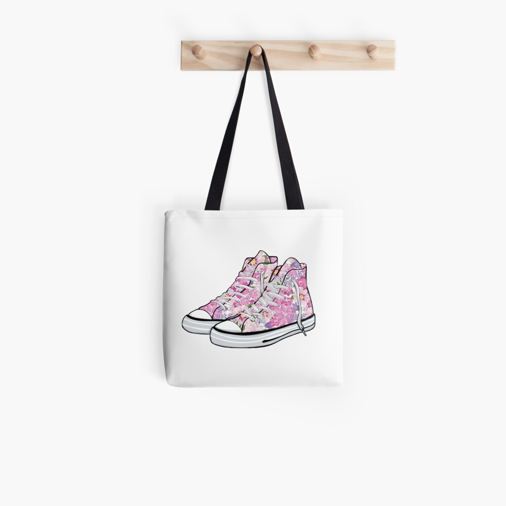 converse floral bag