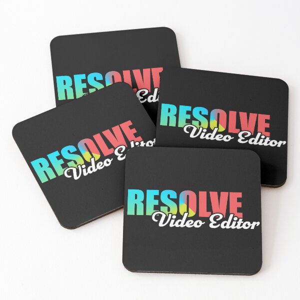 Item preview, DaVinci Resolve Video Editor Gift Design designed and sold by johnthevideoguy.