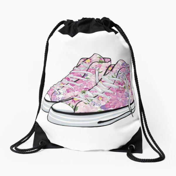 converse floral bag