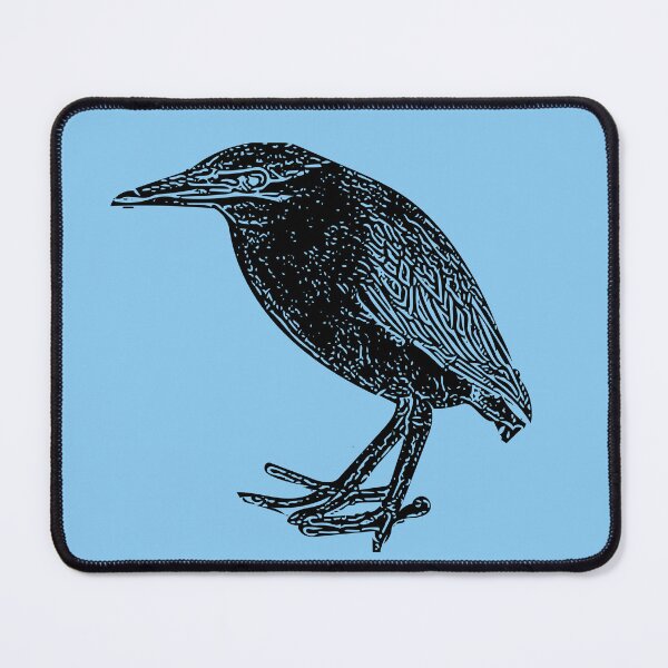 Item preview, Black Print Painting Design of a Striated Heron  designed and sold by designsasstultd.