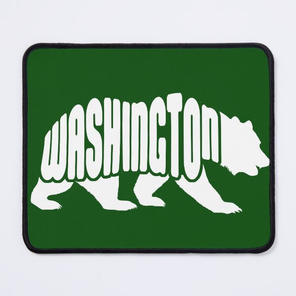 Item preview, WASHINGTON BEAR - White letters designed and sold by samvschantz.