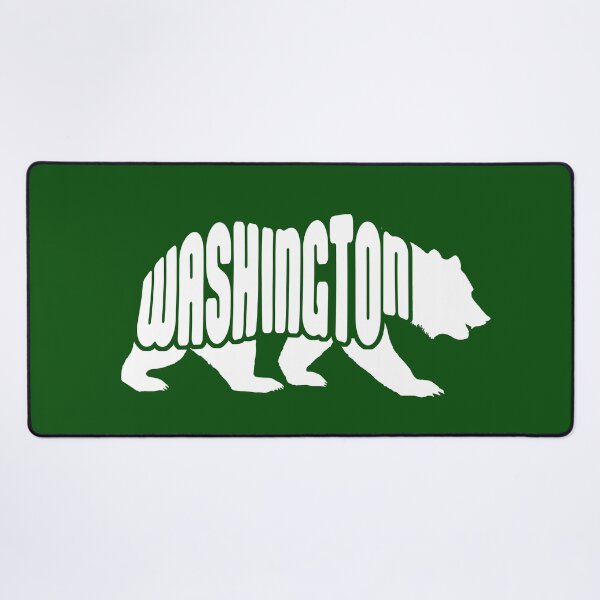 Item preview, WASHINGTON BEAR - White letters designed and sold by samvschantz.