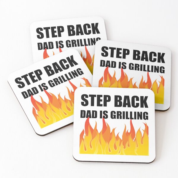 Item preview, Step Back Dad Grilling designed and sold by TheBestStore.