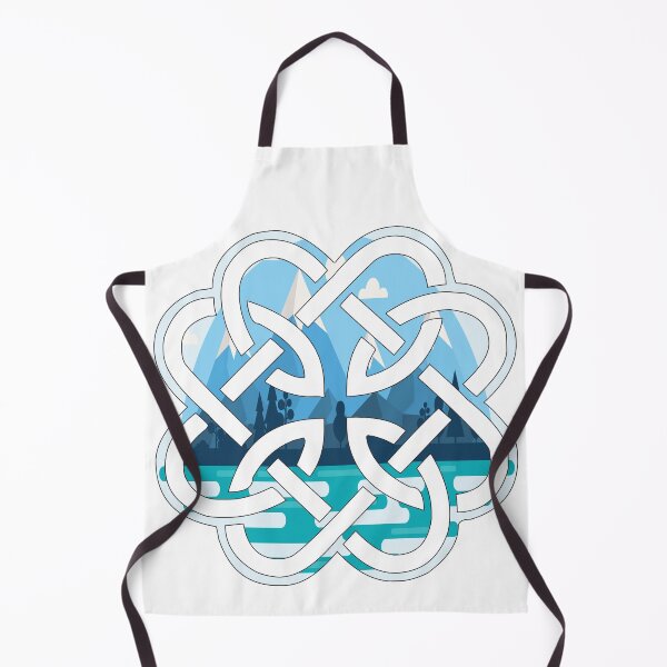 Item preview, Stylized Mountain Vista Celtic Knot designed and sold by damonasplace.