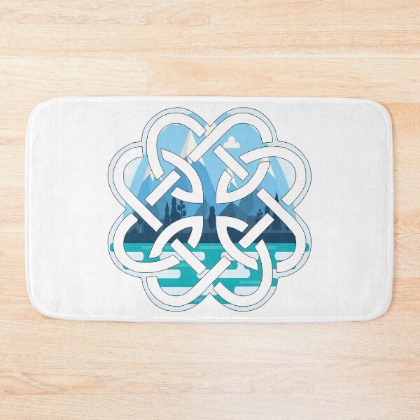 Item preview, Stylized Mountain Vista Celtic Knot designed and sold by damonasplace.