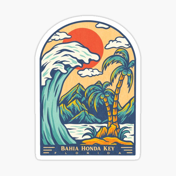 Item preview, Bahia Honda Key Palm Sun designed and sold by LanikaiBeach.