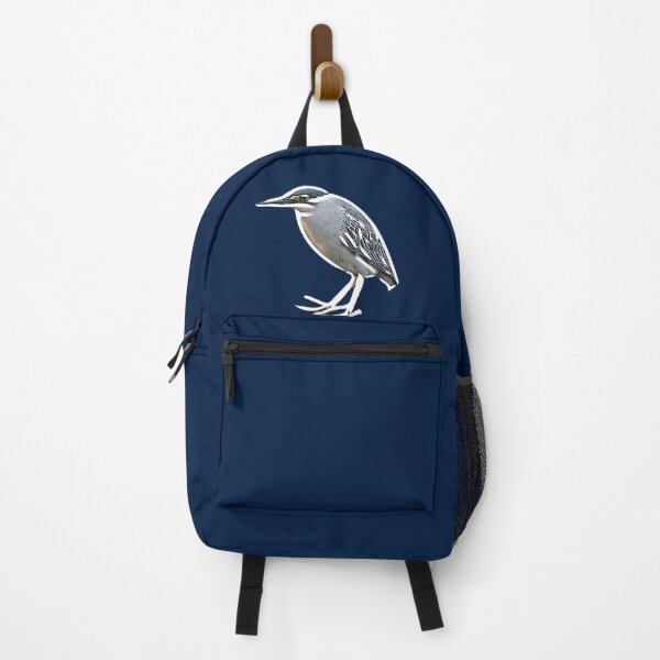 Item preview,  White Alternate Print Painting Design of a Striated Heron  designed and sold by designsasstultd.