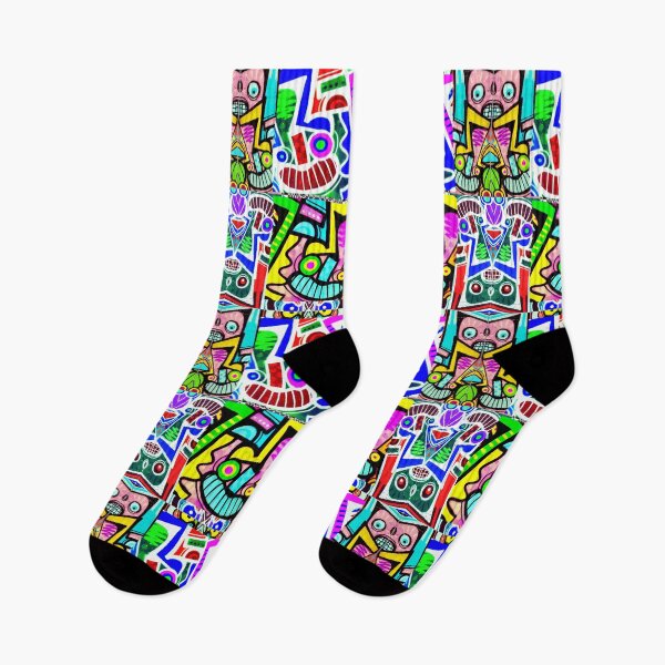 Item preview, urban faces and doodles  designed and sold by LowEndGraphics.