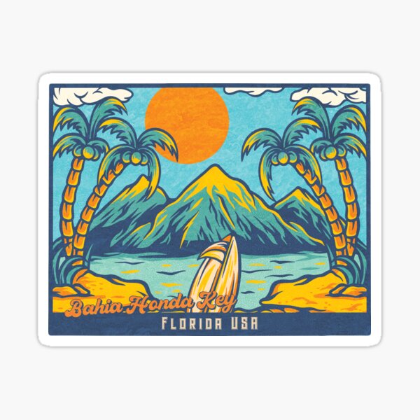 Item preview, Bahia Honda Key Palm Mountains designed and sold by LanikaiBeach.