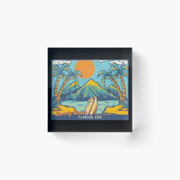 Item preview, Beverly Beach Palm Mountains designed and sold by LanikaiBeach.