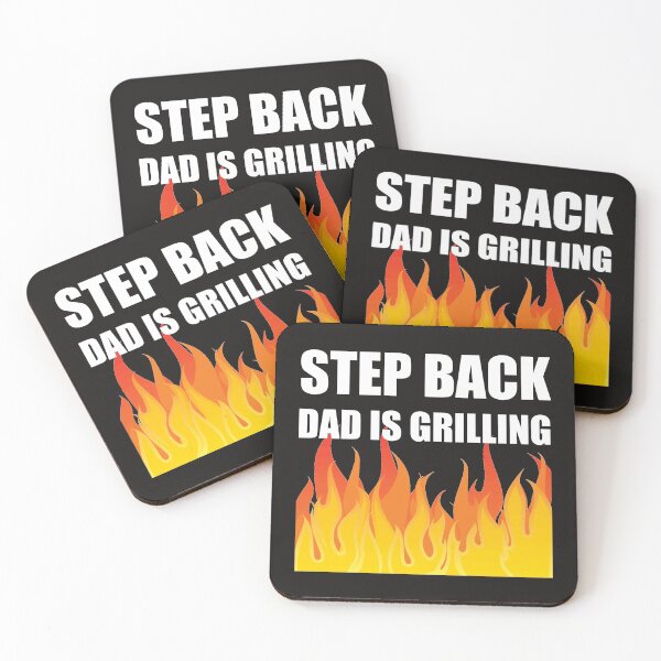 Item preview, Step Back Dad Grilling designed and sold by TheBestStore.
