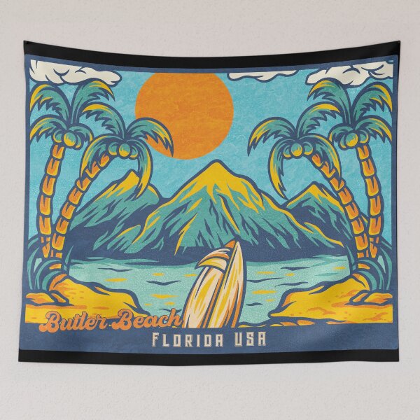 Item preview, Butler Beach Palm Mountains designed and sold by LanikaiBeach.