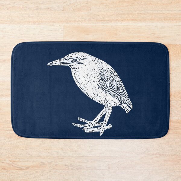 Item preview, White Print Painting Design of a Striated Heron  designed and sold by designsasstultd.